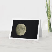 Carte Paysage lunaire de la Terre (Devant)