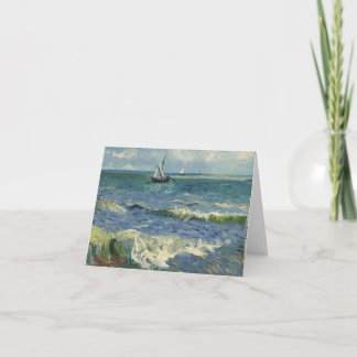 Carte Paysage marin à Saintes-Maries (F415)Van Gogh Fine