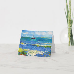 Carte Paysage marin chez Saintes-Maries Vincent van Gogh