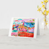 Carte Paysage, Matisse (Fleur jaune)