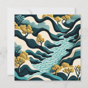 Carte Paysage moderne