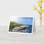 Carte Paysage panoramique ensoleillé (Fleur jaune)