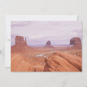 Carte Paysage pittoresque avec Buttes