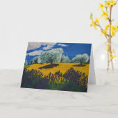 Carte Paysage Provençale (Fleur jaune)