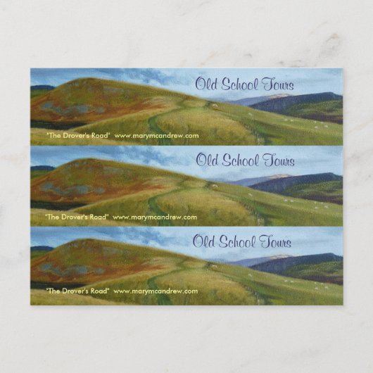 Carte paysagère signet / Carte de visite (Devant)