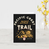 Carte Pct Trail 2025 Pct Hike (Fleur jaune)
