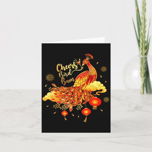 Carte Pea Mahjong Cheers Bird Bam Chinese Mah Jong Game (Devant)