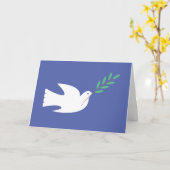 Carte Peace Dove with Olive Branch Card (Fleur jaune)