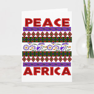 Carte Peace In Africa
