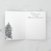 Carte Peace & Joy Pygmy Chèvre Baby Blue (Intérieur)