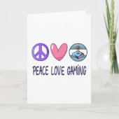 Carte Peace Love Gaming (Devant)