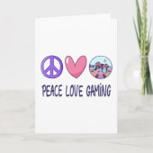 Carte Peace Love Gaming (Devant)