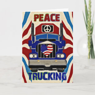 Carte Peace Love Trucking