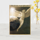 Carte Peace on Earth Fine Art Greetings Card (Fleur jaune)