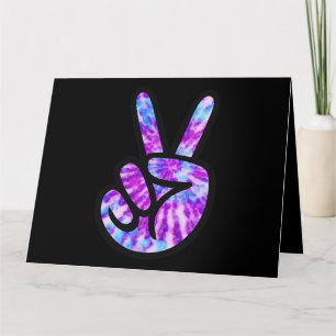Carte PEACE SIGN tee LOVE TShirt 60s Chemise pour garçon