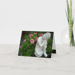 Carte Peaceful Buddha Blank Card