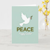 Carte Peaceful Dove Holiday Card (Fleur jaune)