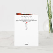 Carte Peaceful Landscape with Words of Loss Sympathy (Dos)