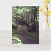 Carte peaceful Oregon trail cards (Fleur jaune)