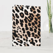 Carte Peach Black Cream Leopard (Dos)