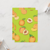 Carte Peach Pattern 4 (Devant/Arrière en situation)