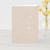 Carte Peach Swils (Fleur jaune)