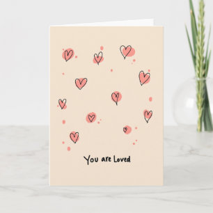 Carte Peach You Are Loved