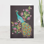 CARTE PEACOCK (Devant)