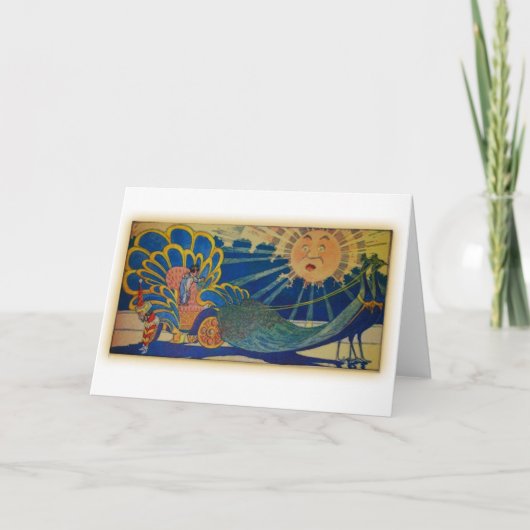 Carte Peacock Chariot (Devant)