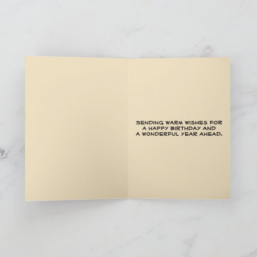 Carte Peacock d'art populaire modifiable (Intérieur)