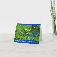 PEACOCK IN GRASS/GET WELL/ESPOIR QUE VOUS OBTENEZ