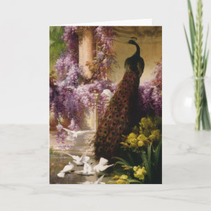Carte Peacock vintage