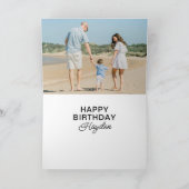 Carte PEANUTS | Joyeux Anniversaire Snoopy (Intérieur)