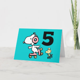 Carte PEANUTS   Snoopy Joyeux anniversaire