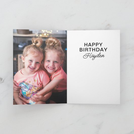 Carte PEANUTS | Snoopy Joyeux Anniversaire (Intérieur)