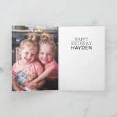 Carte PEANUTS | Snoopy Joyeux anniversaire (Intérieur)