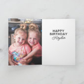 Carte PEANUTS | Snoopy Joyeux anniversaire (Intérieur)