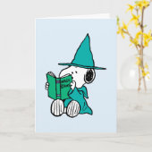 Carte Peanuts Snoopy Potions Magiques Halloween (Fleur jaune)