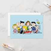 Carte Peanuts | The Gang Around the Piano (Devant/Arrière en situation)