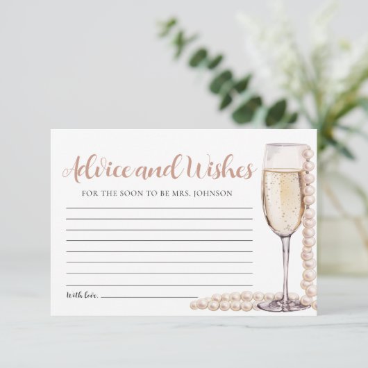 Carte Pearl et Prosecco Bridal Advice and Wives (Debout devant)
