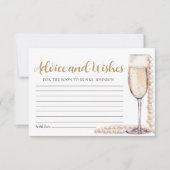 Carte Pearl et Prosecco Bridal Advice and Wives (Devant)