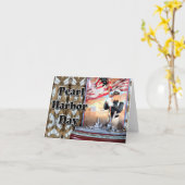 Carte Pearl Harbour Day (Fleur jaune)
