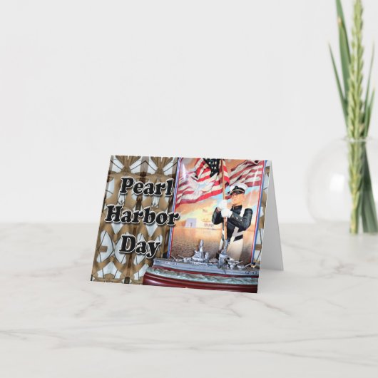 Carte Pearl Harbour Day (Devant)