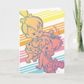 Carte PEBBLES™ Bam Bam Grooming (Devant)