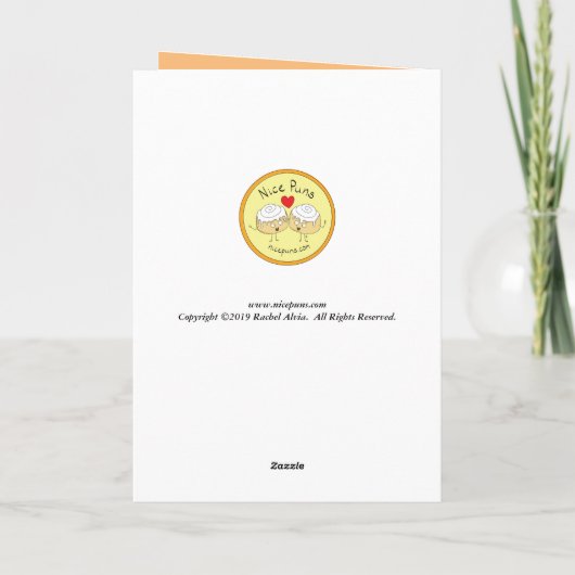 Carte Pecan Pi - Pi Day Math Grey Card (Dos)