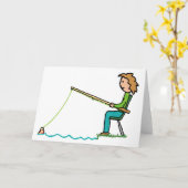 Carte Pêche (Fleur jaune)