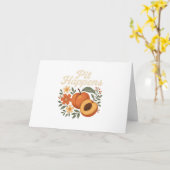 Carte Pêche (Fleur jaune)