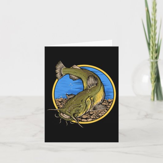 Carte Pêche à la Catfish (Devant)