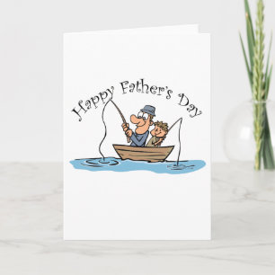 Carte "Pêche à la Fête des pères"