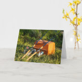 Carte Pêche à la mouche (Fleur jaune)